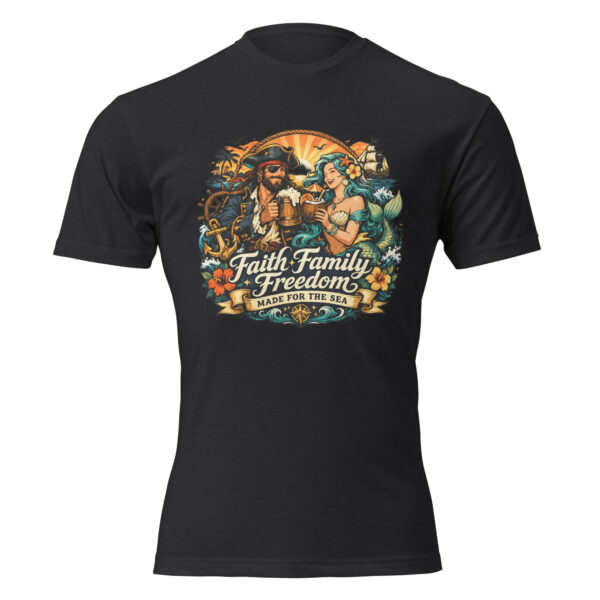 unisex-cvc-t-shirt-black-front-69fa04da0faf3.jpg Put On The Full Armor Ephesians 6:11 T-Shirt
