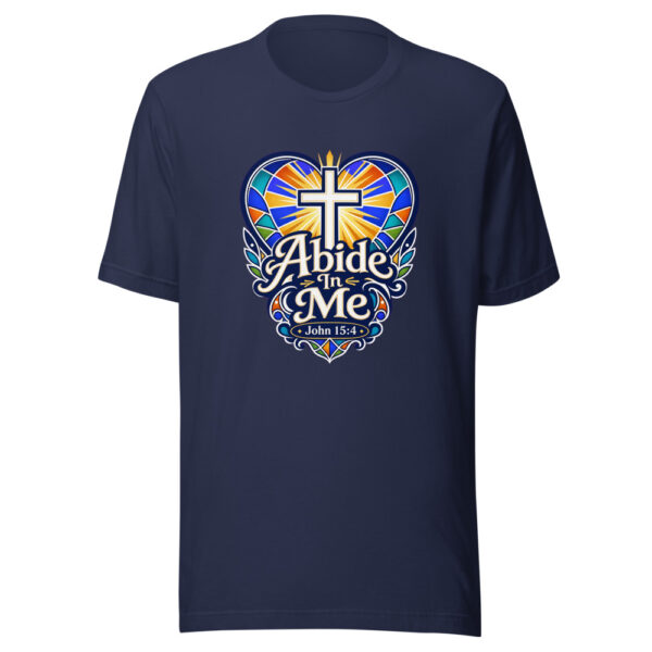 Abide In Me John 15:4 Graphic Tee mockup 2 Abide In Me John 15:4 Graphic Tee mockup 2