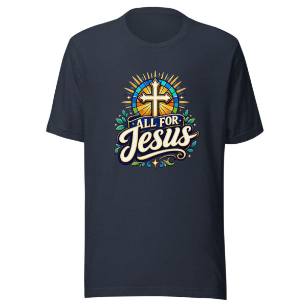 All For Jesus Graphic Tee mockup 1 All For Jesus Graphic Tee front view