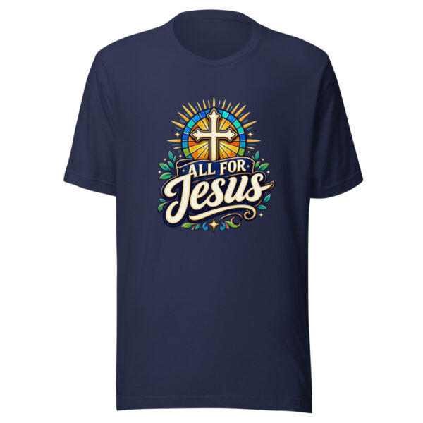 All For Jesus Graphic Tee mockup 4 All For Jesus Graphic Tee mockup 4