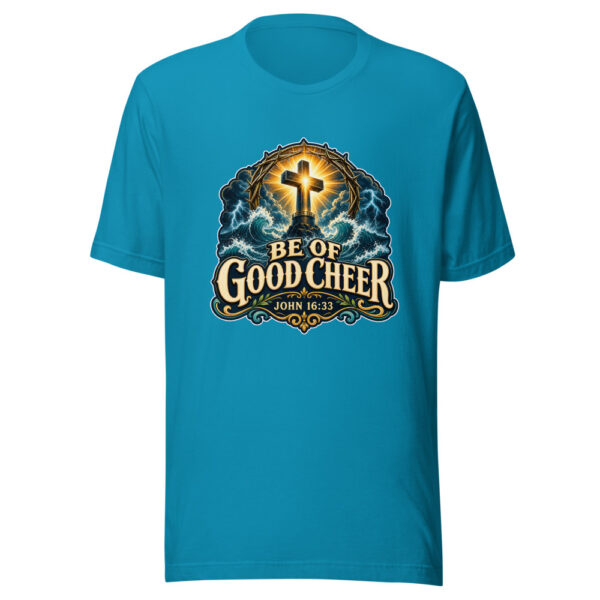 BE OF GOOD CHEER Heartbeat-20260614-shirts-about-jesus-codex Graphic Tee mockup 2 BE OF GOOD CHEER Heartbeat-20260614-shirts-about-jesus-codex Graphic Tee mockup 2