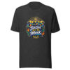 Blessed Are The Meek Matt. 5:5 Graphic Tee front view