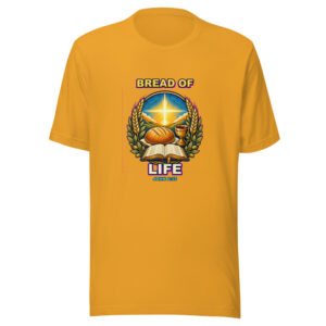 BREAD OF LIFE Heartbeat-20260614-shirtsaboutjesus-codex Graphic Tee front view
