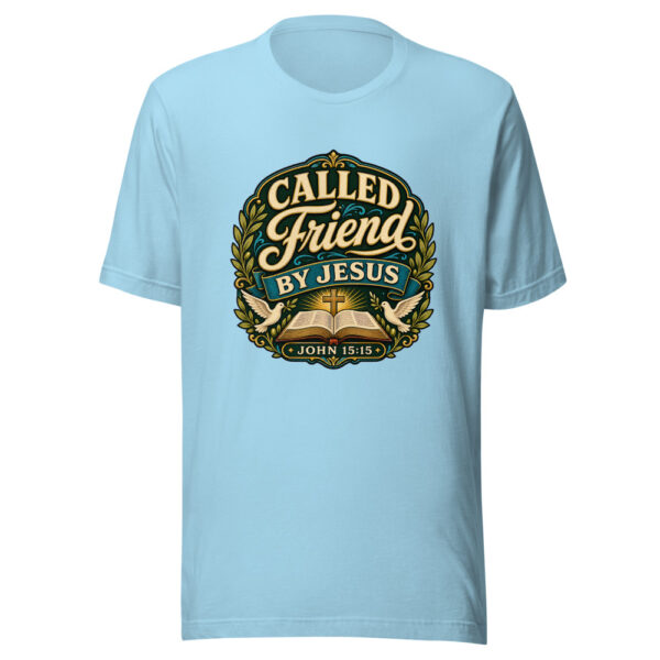 CALLED FRIEND BY JESUS JOHN 15:15 Heartbeat-20260614-shirtsaboutjesus-codex Graphic Tee mockup 5
