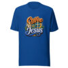 Coffee And Jesus Graphic Tee mockup 3 Coffee And Jesus Graphic Tee mockup 3