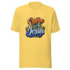 Coffee And Jesus Graphic Tee mockup 6 Coffee And Jesus Graphic Tee mockup 6
