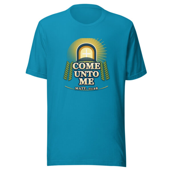 COME UNTO ME Corrected-come-unto-me-20260614 Graphic Tee mockup 2 COME UNTO ME Corrected-come-unto-me-20260614 Graphic Tee mockup 2