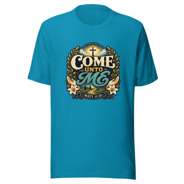 Come Unto Me Matt. 11:28 Heartbeat-20260613-jesus-verse-codex Graphic Tee mockup 2 Come Unto Me Matt. 11:28 Heartbeat-20260613-jesus-verse-codex Graphic Tee mockup 2