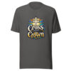 Cross Before Crown Graphic Tee mockup 5 Cross Before Crown Graphic Tee mockup 5