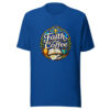 Faith And Coffee Graphic Tee mockup 3