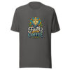 Faith And Coffee Graphic Tee mockup 5 Faith And Coffee Graphic Tee mockup 5