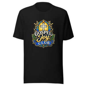 Gospel Joy Club Graphic Tee front view