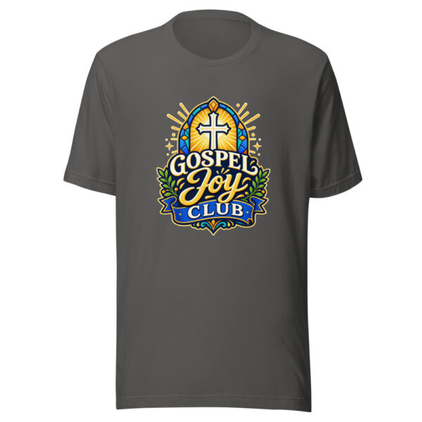 Gospel Joy Club Graphic Tee mockup 4 Gospel Joy Club Graphic Tee mockup 4