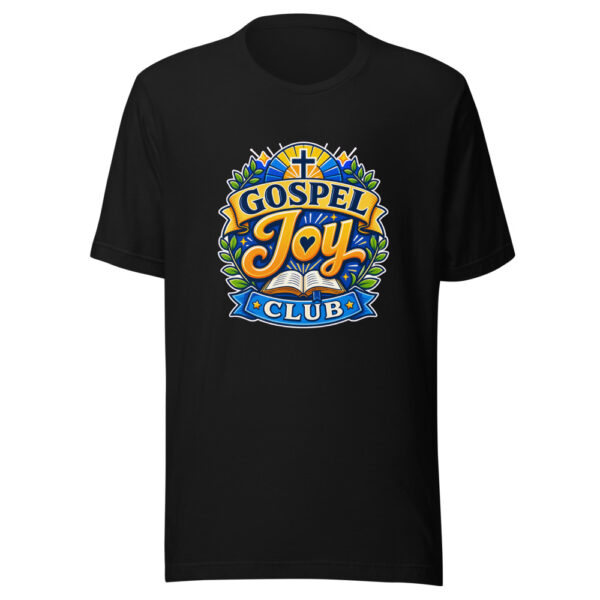 Gospel Joy Club Graphic Tee mockup 7