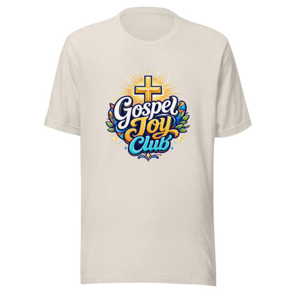 Gospel Joy Club Graphic Tee mockup 8