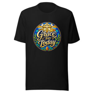 Grace For Today Graphic Tee mockup 1 Grace For Today Graphic Tee front view