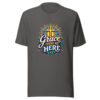 Grace Found Me Here Graphic Tee mockup 4 Grace Found Me Here Graphic Tee mockup 4
