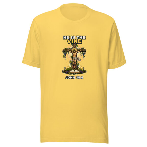 HE IS THE VINE Heartbeat-20260614-shirtsaboutjesus-codex Graphic Tee mockup 6