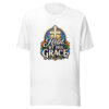 Held By His Grace Graphic Tee mockup 3