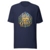 Held By His Grace Graphic Tee mockup 4