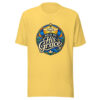 Held By His Grace Graphic Tee mockup 6