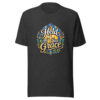 Held By His Grace Graphic Tee mockup 6