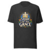 Held By His Grace Graphic Tee mockup 7