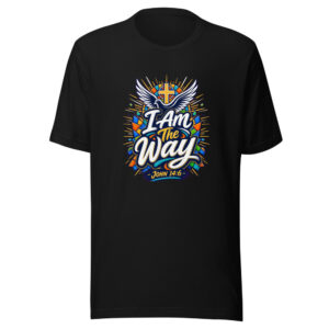 I Am The Way John 14:6 Graphic Tee front view