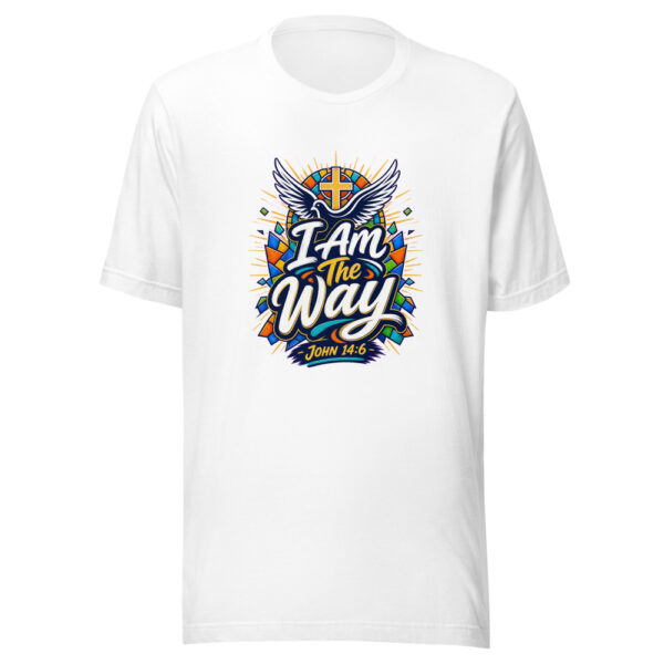 I Am The Way John 14:6 Graphic Tee mockup 3 I Am The Way John 14:6 Graphic Tee mockup 3