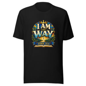 I Am The Way John 14:6 Heartbeat-20260613-manual-codex Graphic Tee mockup 1 I Am The Way John 14:6 Heartbeat-20260613-manual-codex Graphic Tee front view