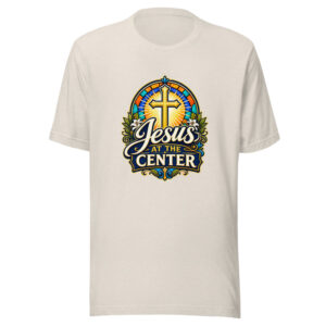Jesus At The Center Graphic Tee front view