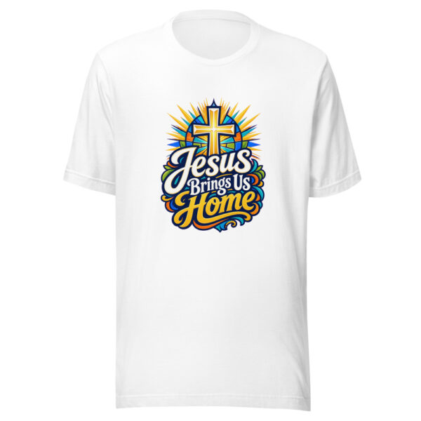 Jesus Brings Us Home Graphic Tee mockup 3 Jesus Brings Us Home Graphic Tee mockup 3
