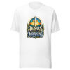 Jesus Carries The Morning Graphic Tee mockup 2 Jesus Carries The Morning Graphic Tee mockup 2