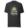 Jesus Carries The Morning Graphic Tee mockup 6 Jesus Carries The Morning Graphic Tee mockup 6