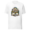 Jesus Covers Every Mile Graphic Tee mockup 8