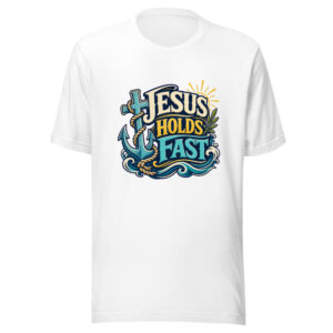 JESUS HOLDS FAST Heartbeat-20260623-codex-fallback Graphic Tee front view