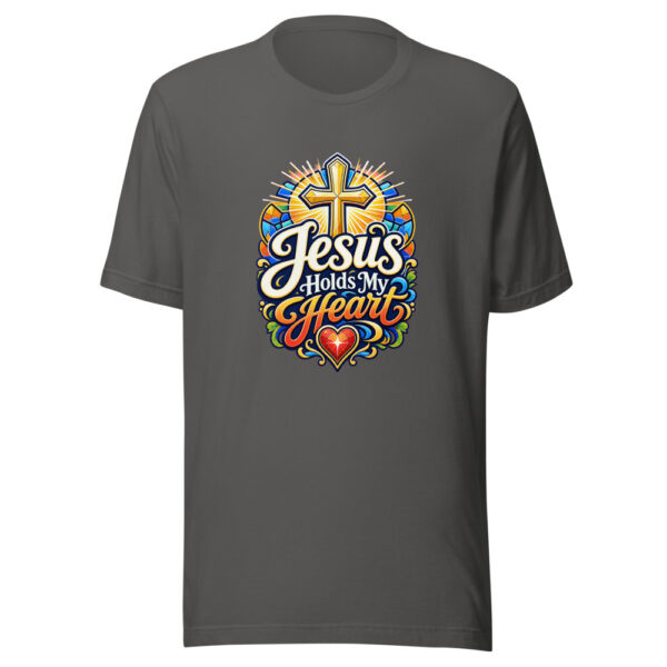 Jesus Holds My Heart Graphic Tee mockup 3 Jesus Holds My Heart Graphic Tee mockup 3