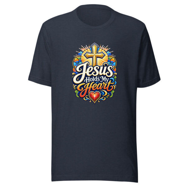 Jesus Holds My Heart Graphic Tee mockup 7 Jesus Holds My Heart Graphic Tee mockup 7