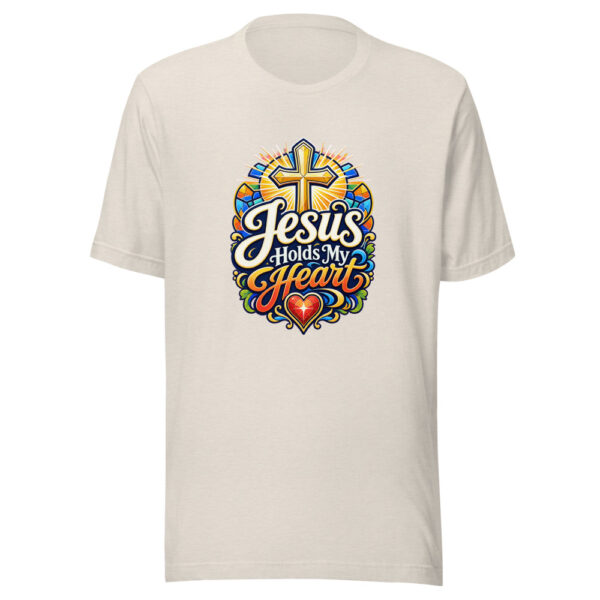 Jesus Holds My Heart Graphic Tee mockup 8 Jesus Holds My Heart Graphic Tee mockup 8