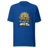 Jesus Holds The Dawn Graphic Tee mockup 3