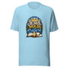 Jesus Holds The Dawn Graphic Tee mockup 5