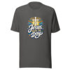 Jesus Holds The Day Graphic Tee mockup 4