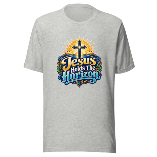 Jesus Holds The Horizon Graphic Tee mockup 5 Jesus Holds The Horizon Graphic Tee mockup 5