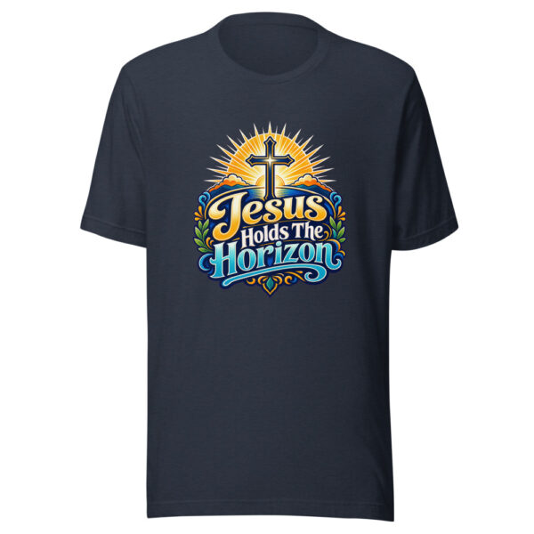 Jesus Holds The Horizon Graphic Tee mockup 7 Jesus Holds The Horizon Graphic Tee mockup 7