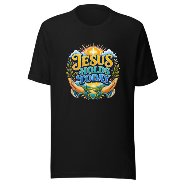 JESUS HOLDS TODAY Heartbeat-20260624-codex-fallback Graphic Tee mockup 3