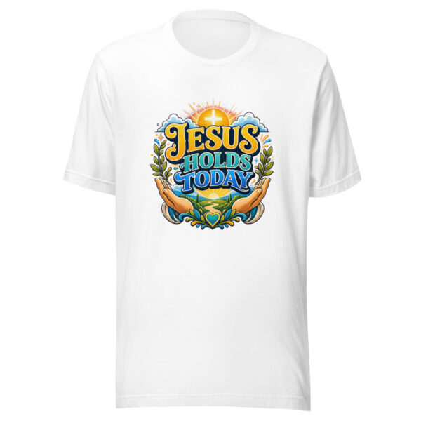 JESUS HOLDS TODAY Heartbeat-20260624-codex-fallback Graphic Tee mockup 4