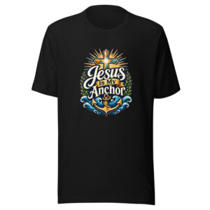 jesus-is-my-anchor-evergreen-shirt-design-manual-jesus-is-my-anchor-ever-mockup-1 Jesus Is My Anchor Graphic Tee
