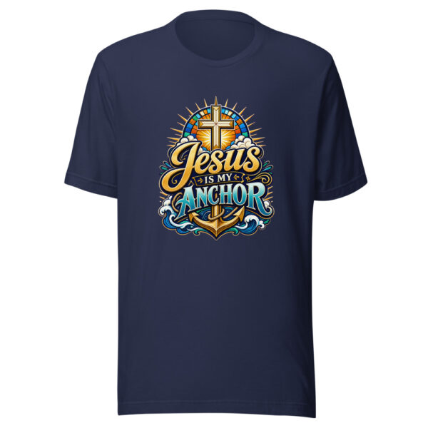 Jesus Is My Anchor Graphic Tee mockup 2 Jesus Is My Anchor Graphic Tee mockup 2
