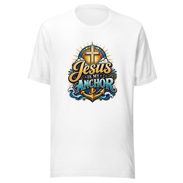 Jesus Is My Anchor Graphic Tee mockup 5 Jesus Is My Anchor Graphic Tee mockup 5