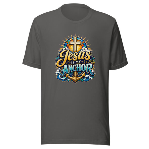 Jesus Is My Anchor Graphic Tee mockup 5 Jesus Is My Anchor Graphic Tee mockup 5